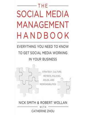 cover image of The Social Media Management Handbook